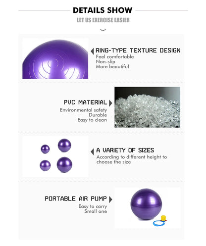 Balance 55-75cm Fitness Ball
