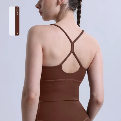 Cross Back Sports Bra