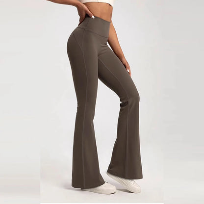 High-Waisted Flared Pants