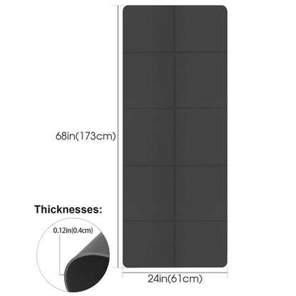 Yoga Mat Anti-skid Sports Fitness EVA Comfort Foam 4MM Thick