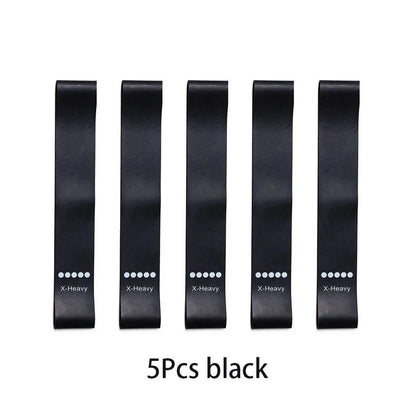 5Pcs/Set Yoga Resistance Rubber Bands