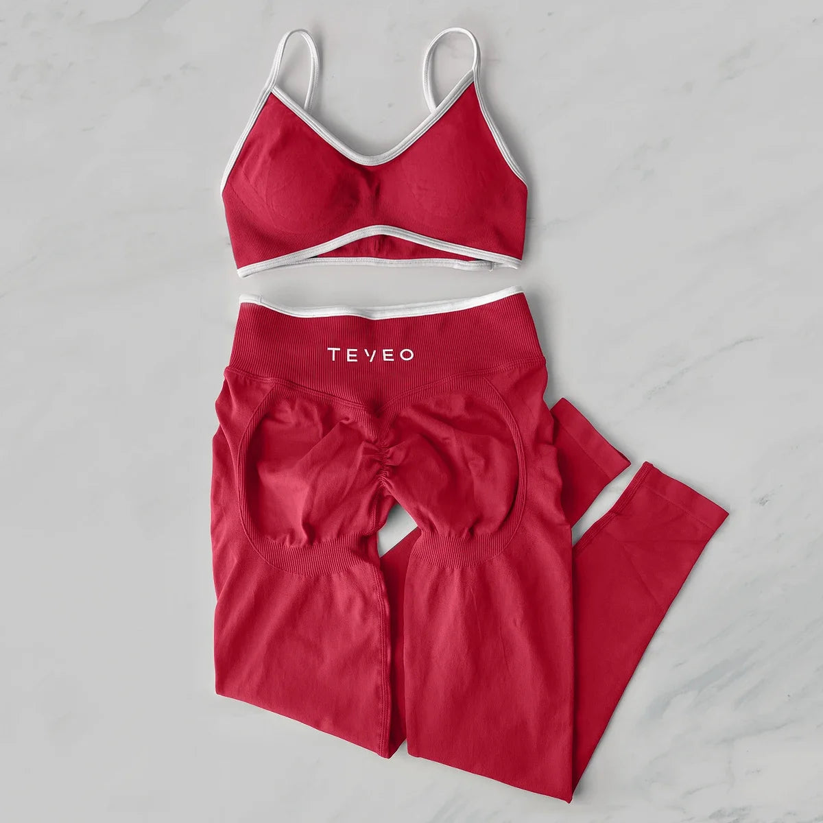TEVEO 2 Piece Yoga/Gym Set