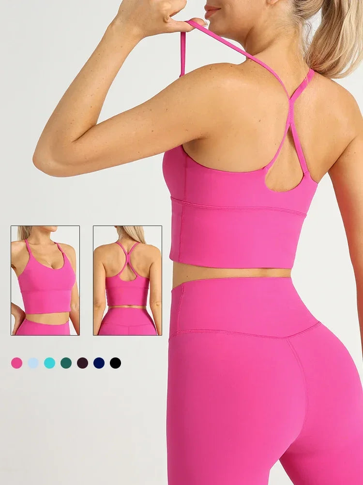 Cross Back Sports Bra
