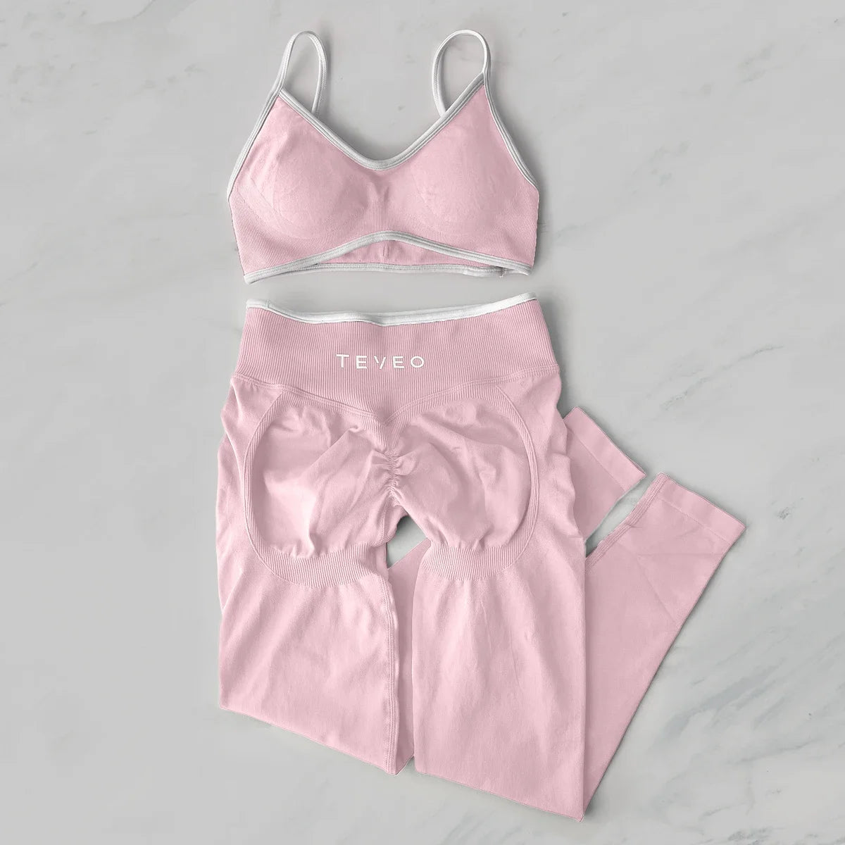 TEVEO 2 Piece Yoga/Gym Set