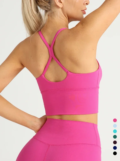 Cross Back Sports Bra