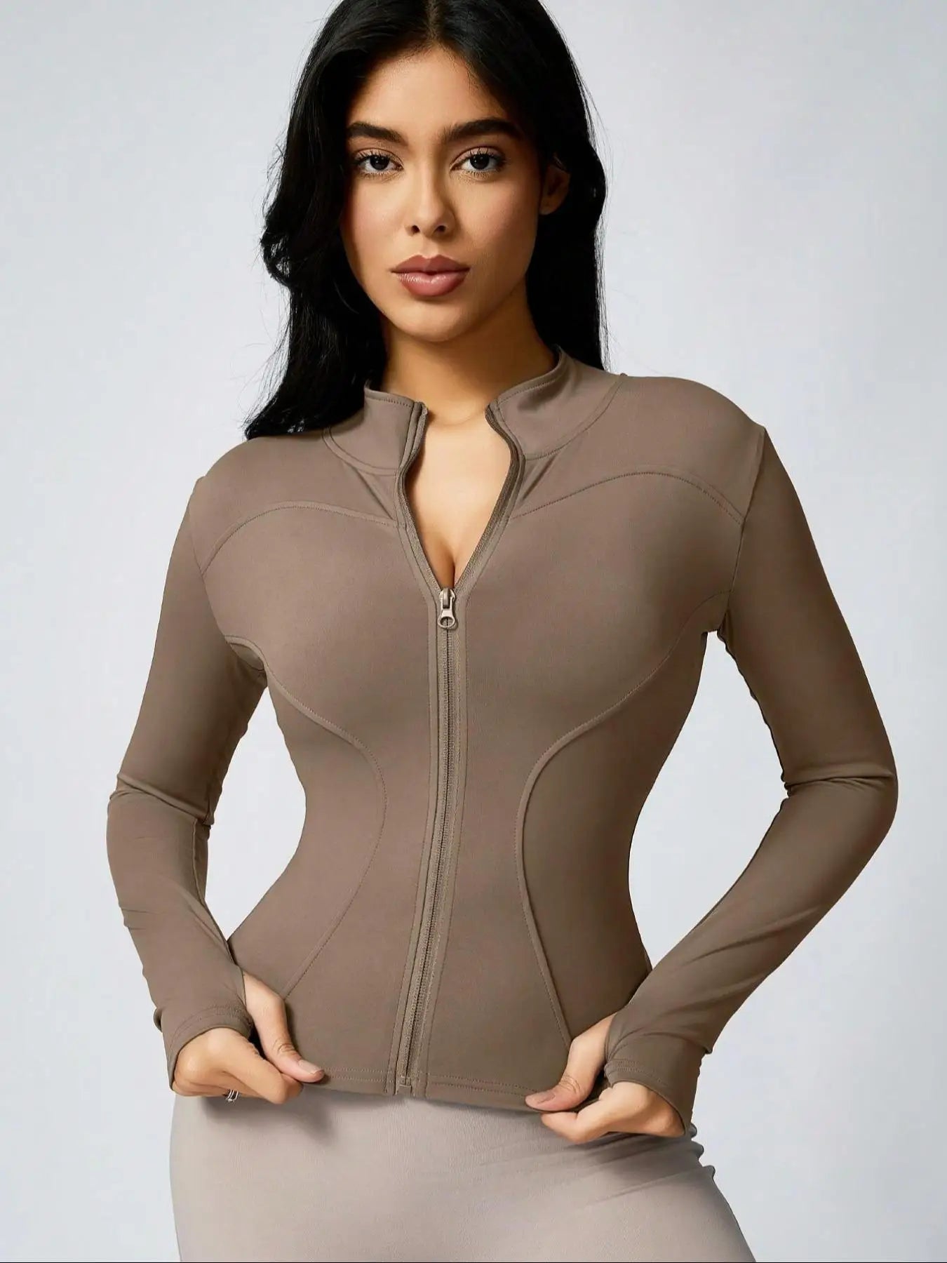 Women's Slim Fit Workout Jacket