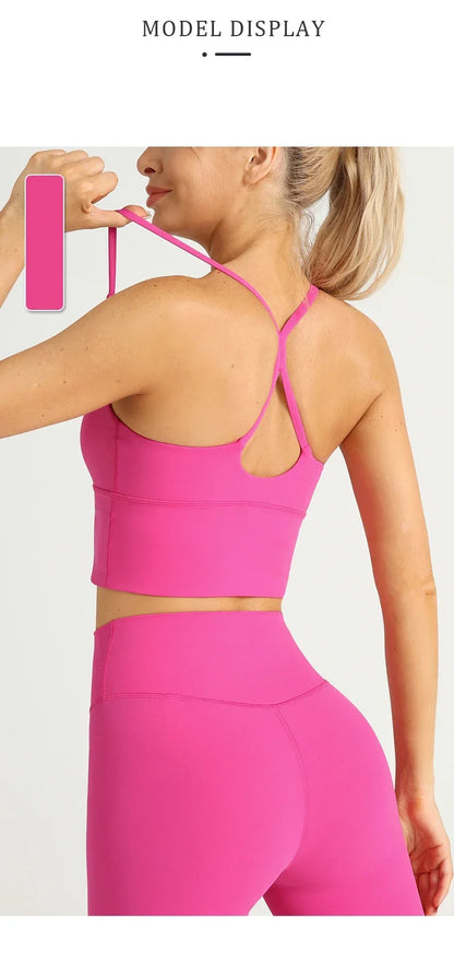 Cross Back Sports Bra