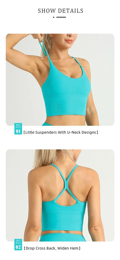 Cross Back Sports Bra