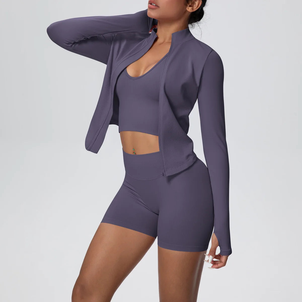 3PCS Seamless Pilates Set