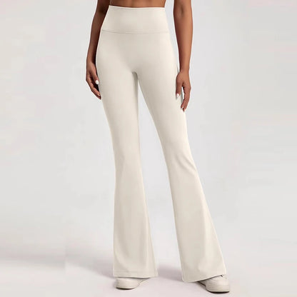 High-Waisted Flared Pants