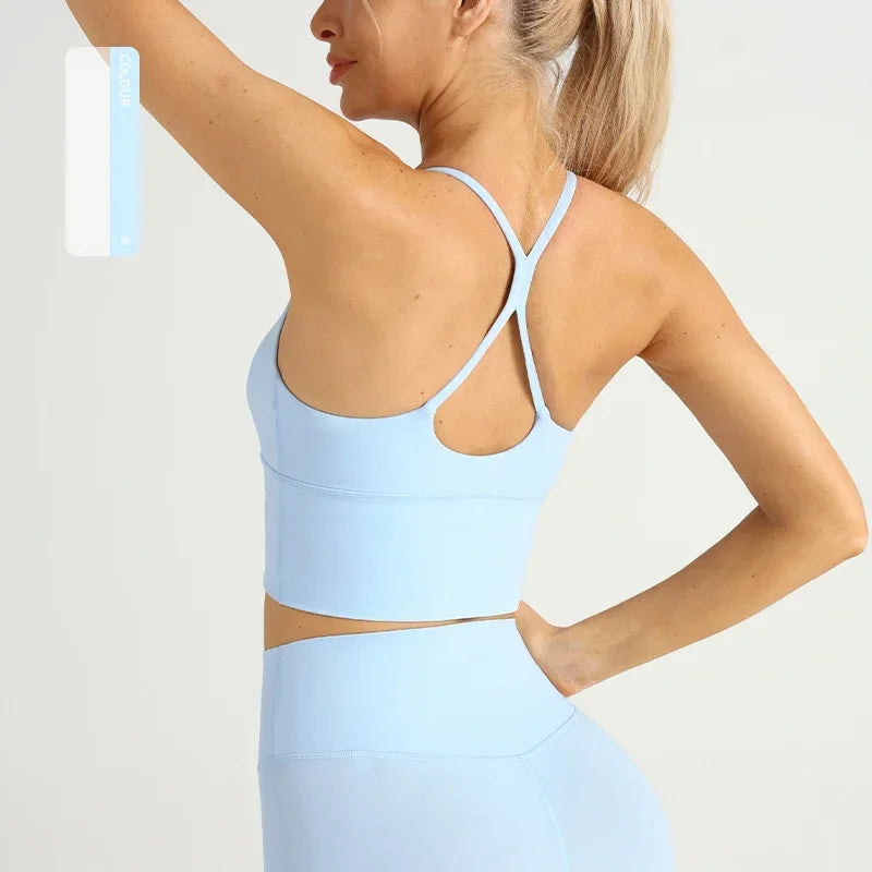 Cross Back Sports Bra