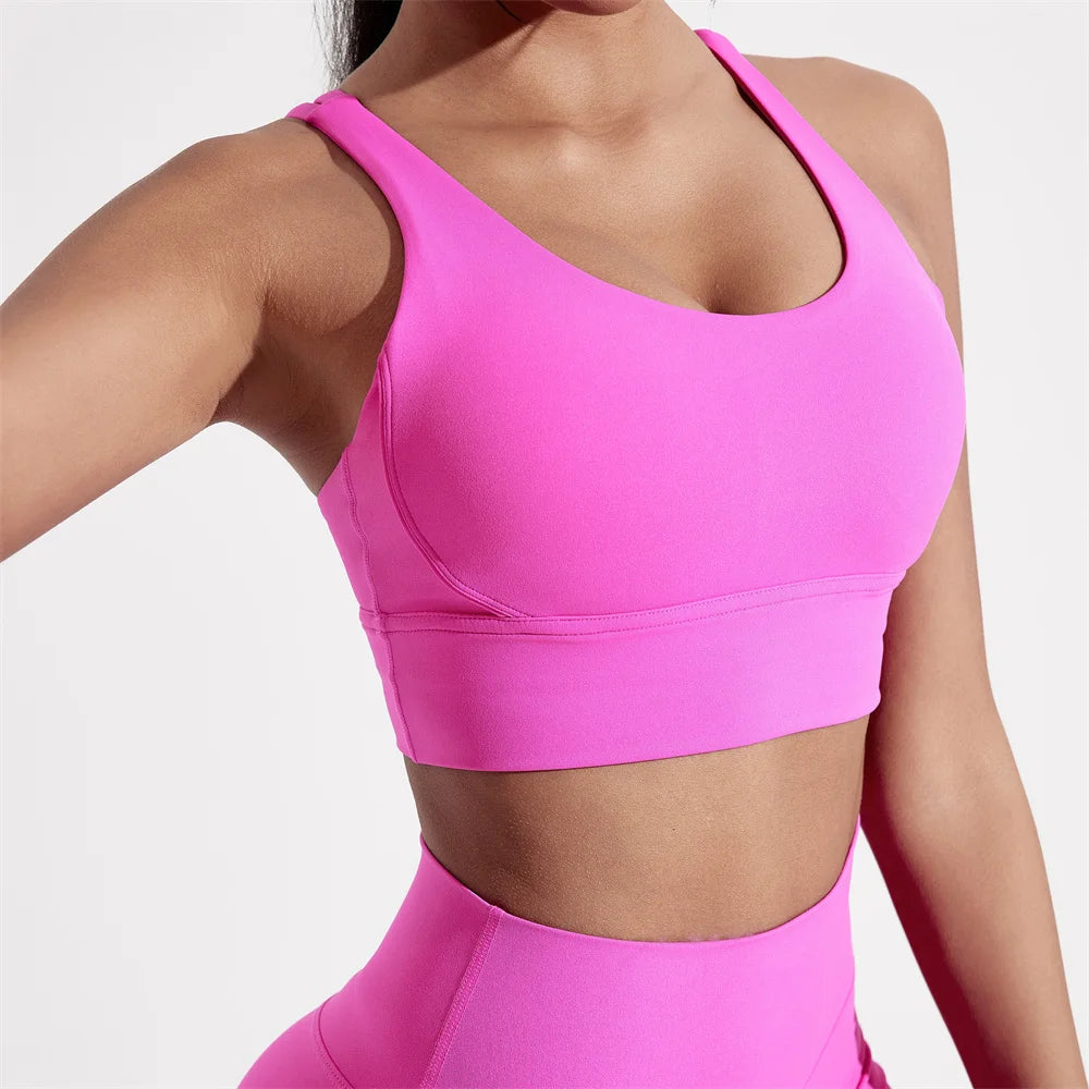 Cross back Fitness Bra