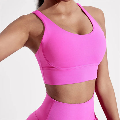 Cross back Fitness Bra