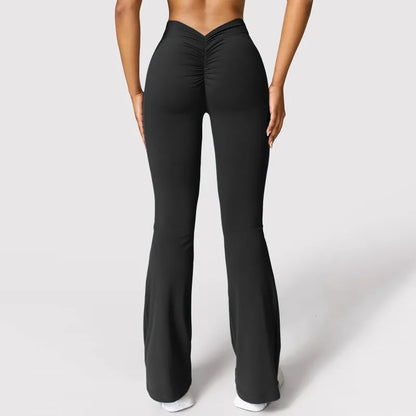 Women V-Back Waist Leggings