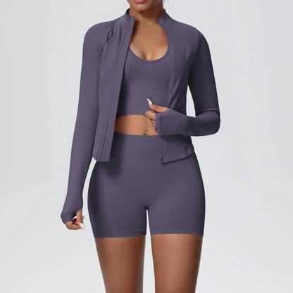 3PCS Seamless Pilates Set
