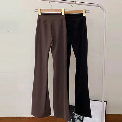 High-Waisted Flared Pants