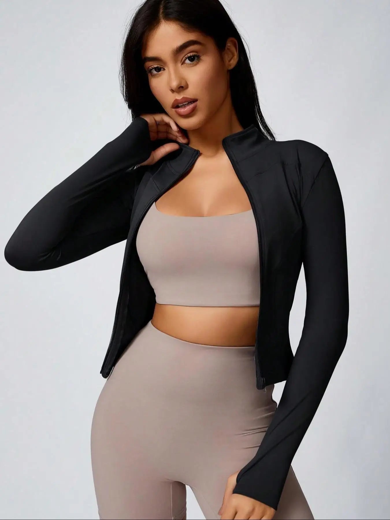 Women's Slim Fit Workout Jacket