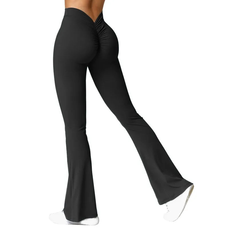Women V-Back Waist Leggings