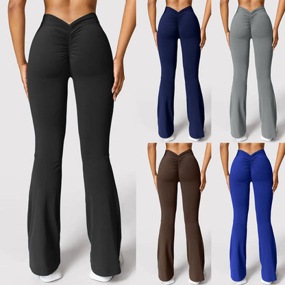 Women V-Back Waist Leggings