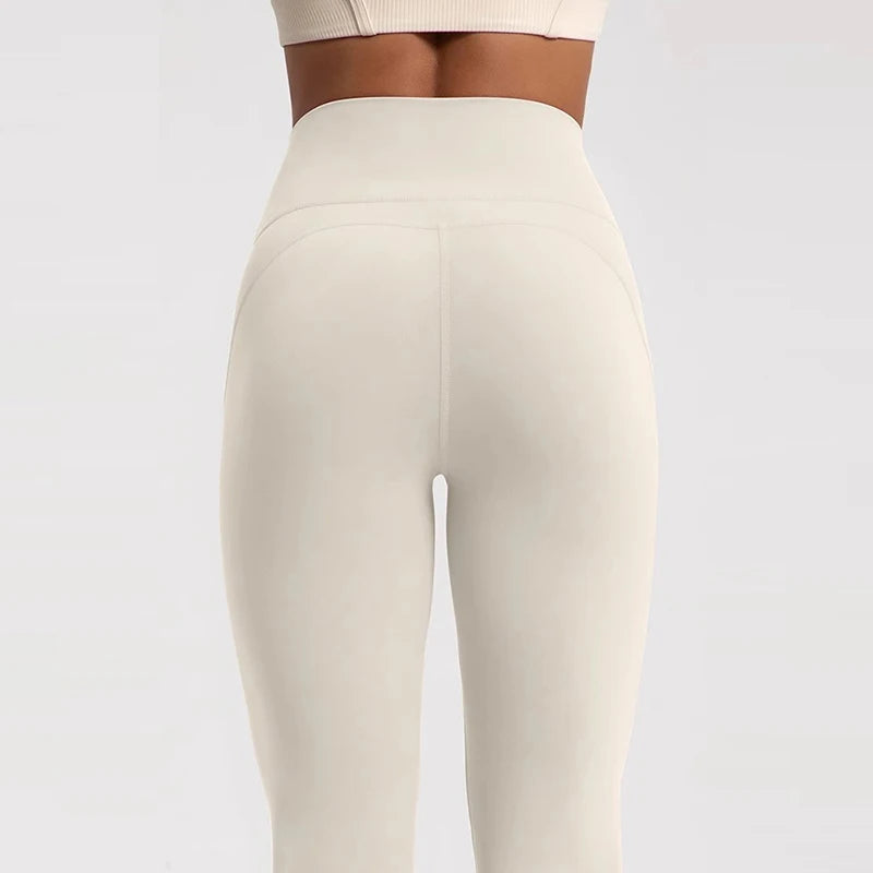 High-Waisted Flared Pants