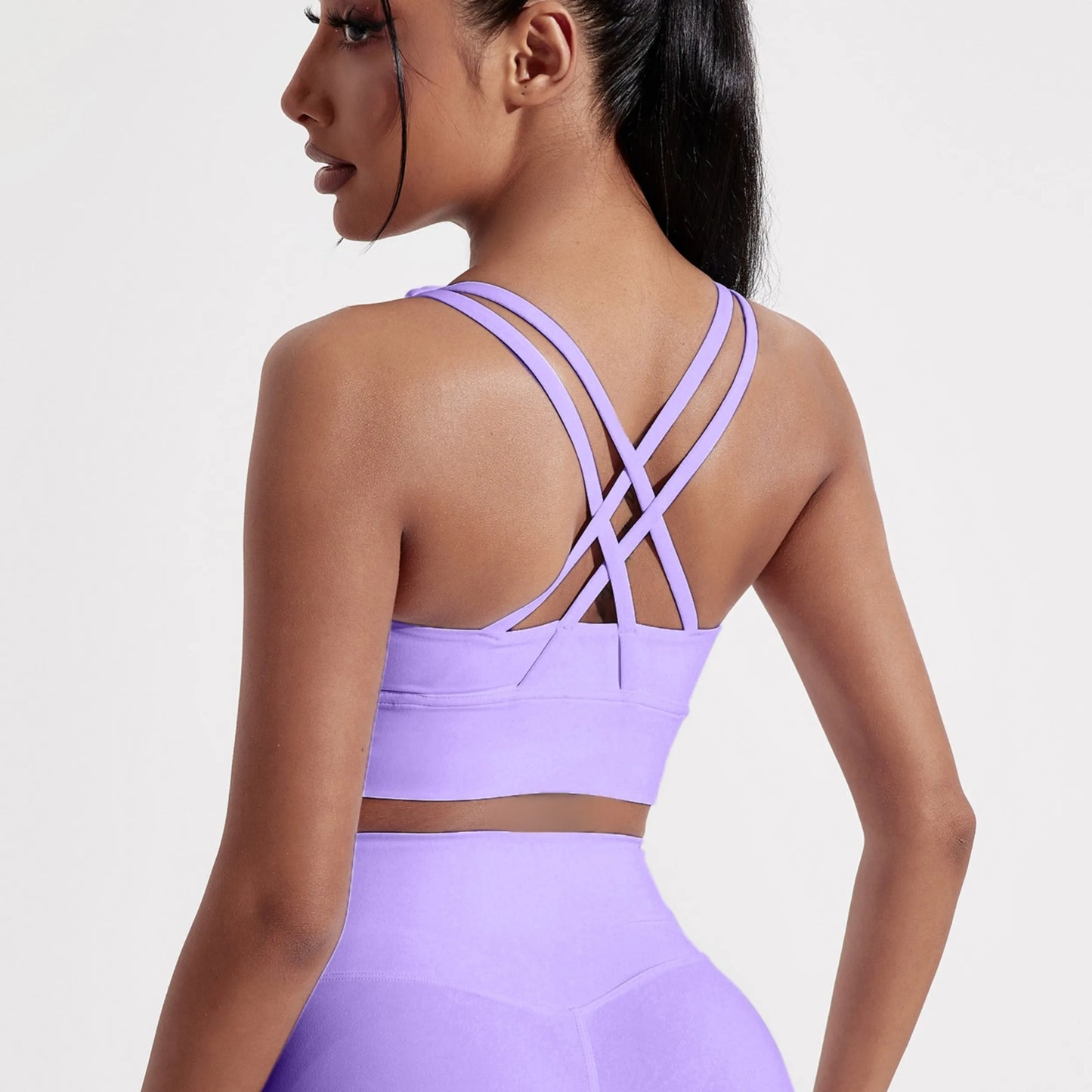 Cross back Fitness Bra