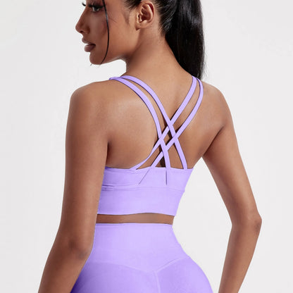 Cross back Fitness Bra
