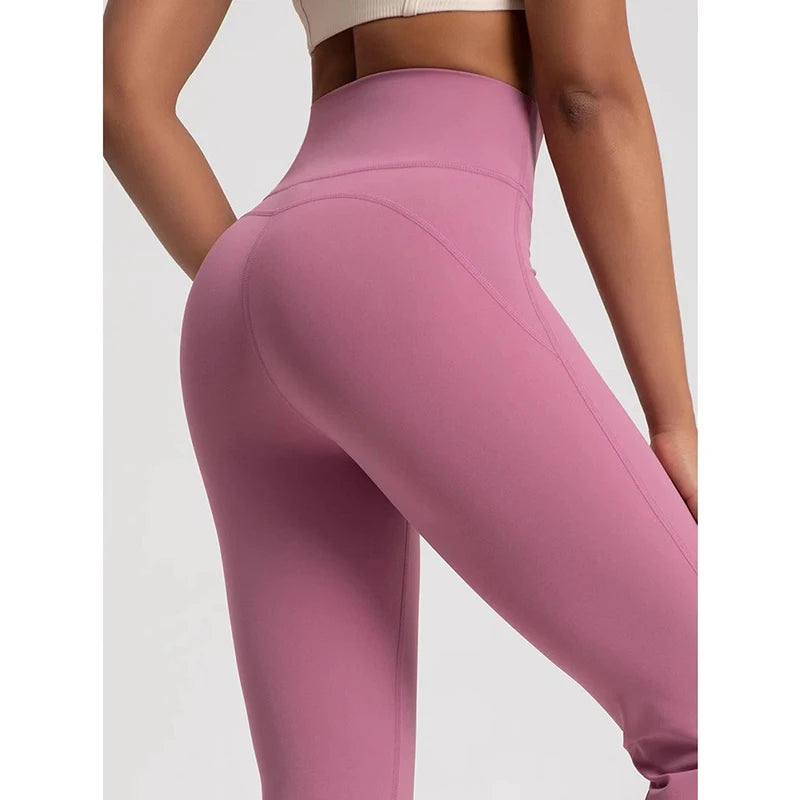 High-Waisted Flared Pants
