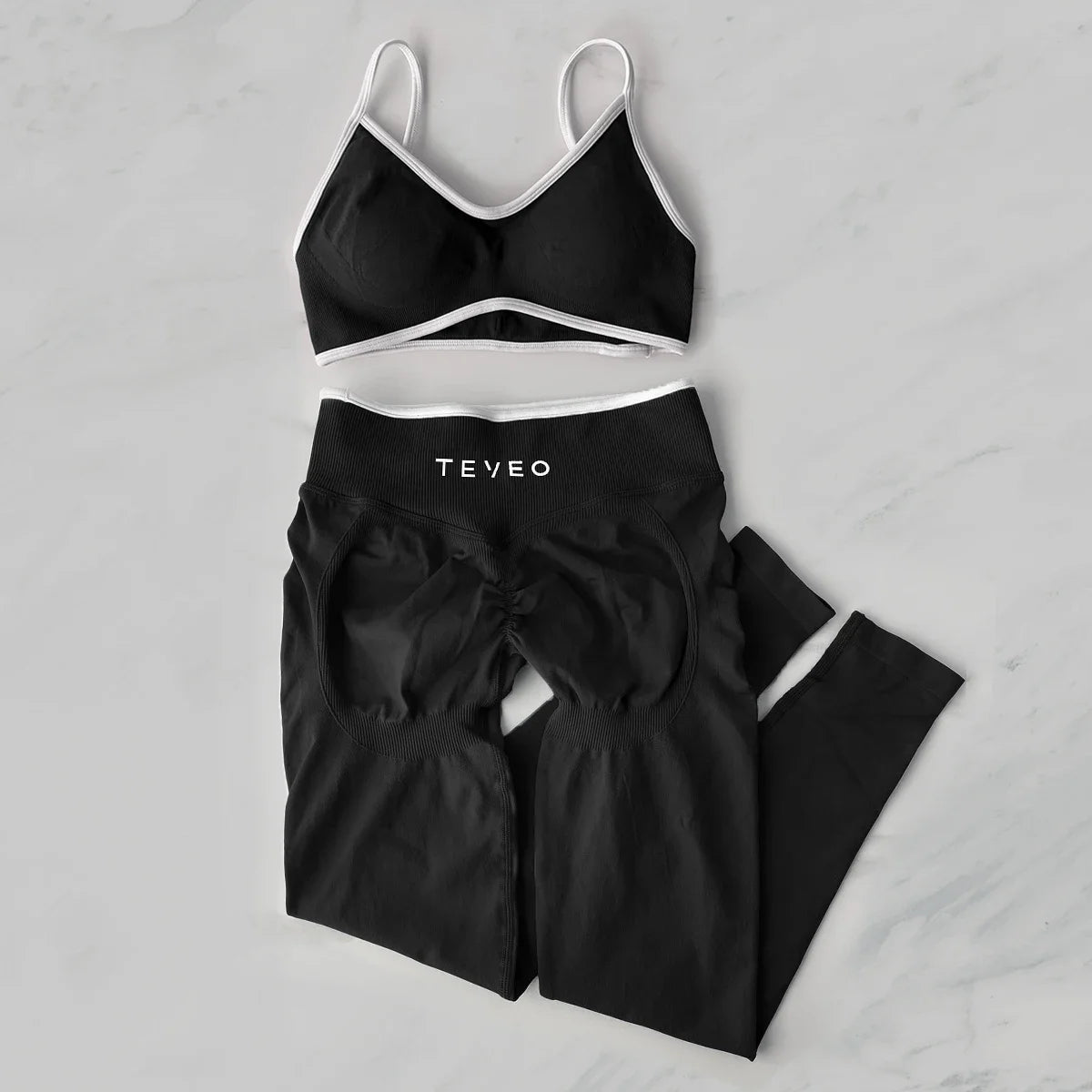 TEVEO 2 Piece Yoga/Gym Set