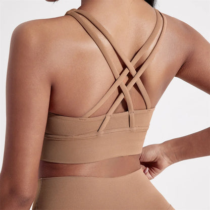 Cross back Fitness Bra