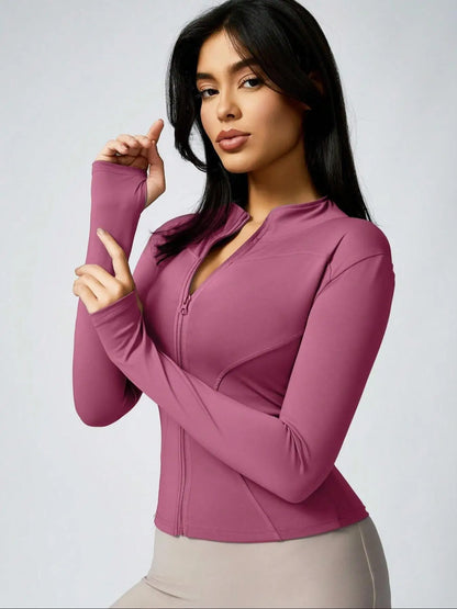 Women's Slim Fit Workout Jacket