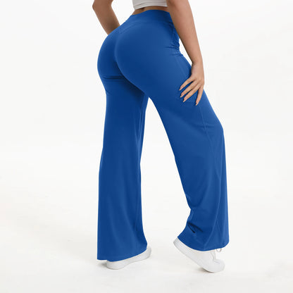 Straight Leg Mid-Waist Gym Leggings