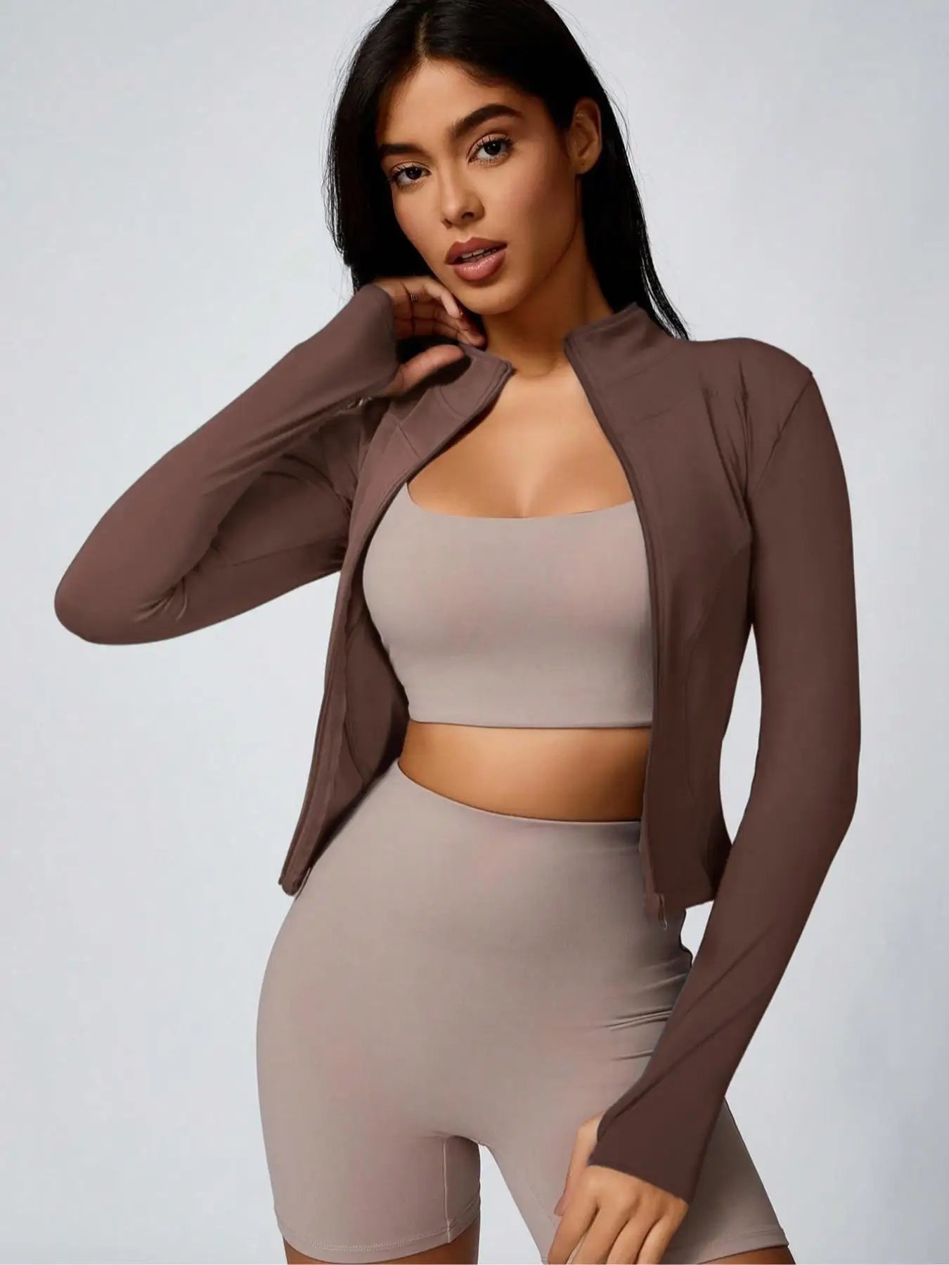 Women's Slim Fit Workout Jacket