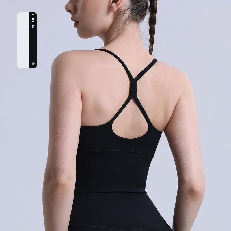 Cross Back Sports Bra