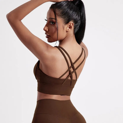 Cross back Fitness Bra