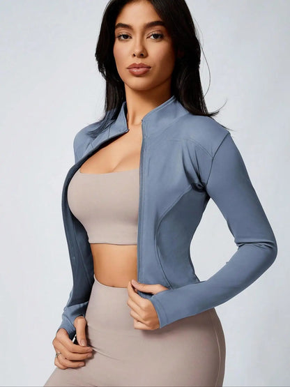 Women's Slim Fit Workout Jacket