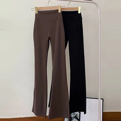 High-Waisted Flared Pants