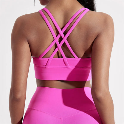Cross back Fitness Bra