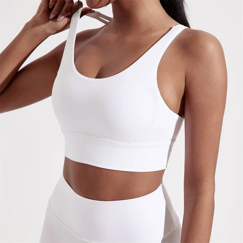 Cross back Fitness Bra