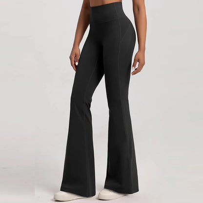 High-Waisted Flared Pants