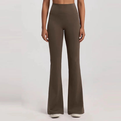 High-Waisted Flared Pants