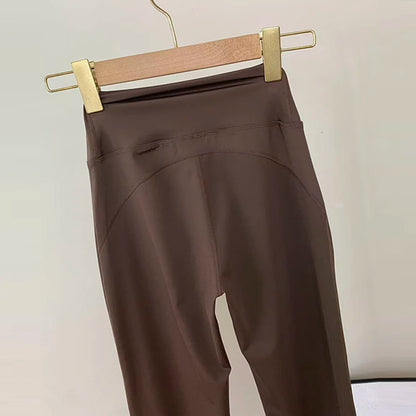 High-Waisted Flared Pants