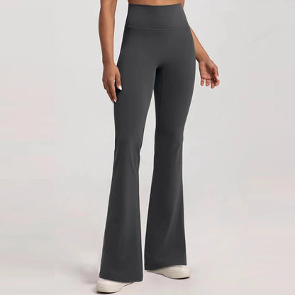 High-Waisted Flared Pants