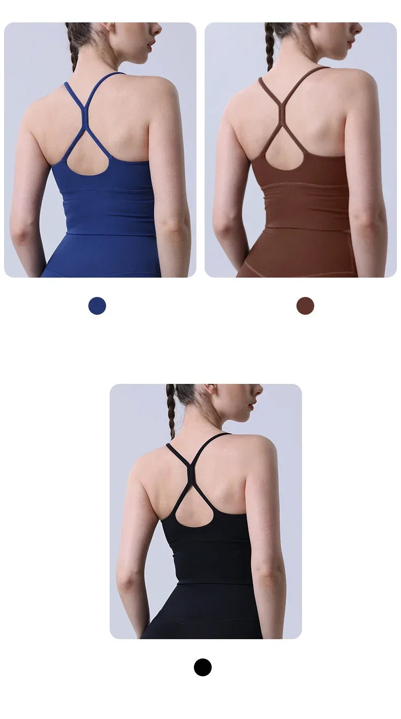 Cross Back Sports Bra