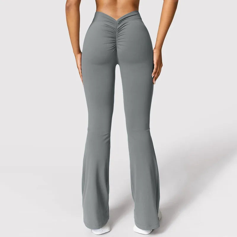 Women V-Back Waist Leggings