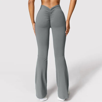 Women V-Back Waist Leggings