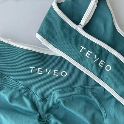 TEVEO 2 Piece Yoga/Gym Set